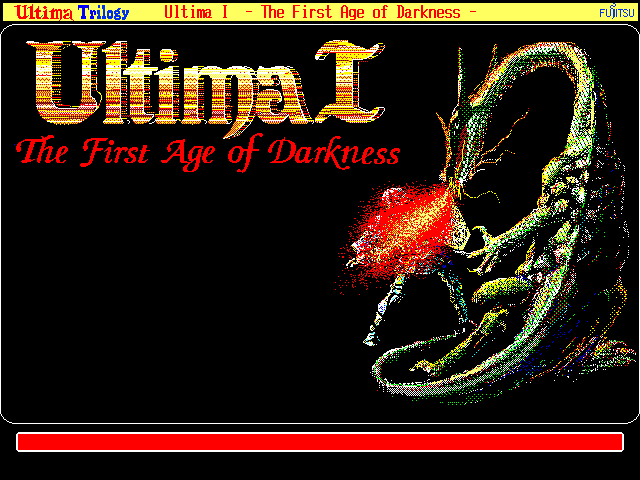 Ultima Trilogy screenshot 3 for Commodore 64